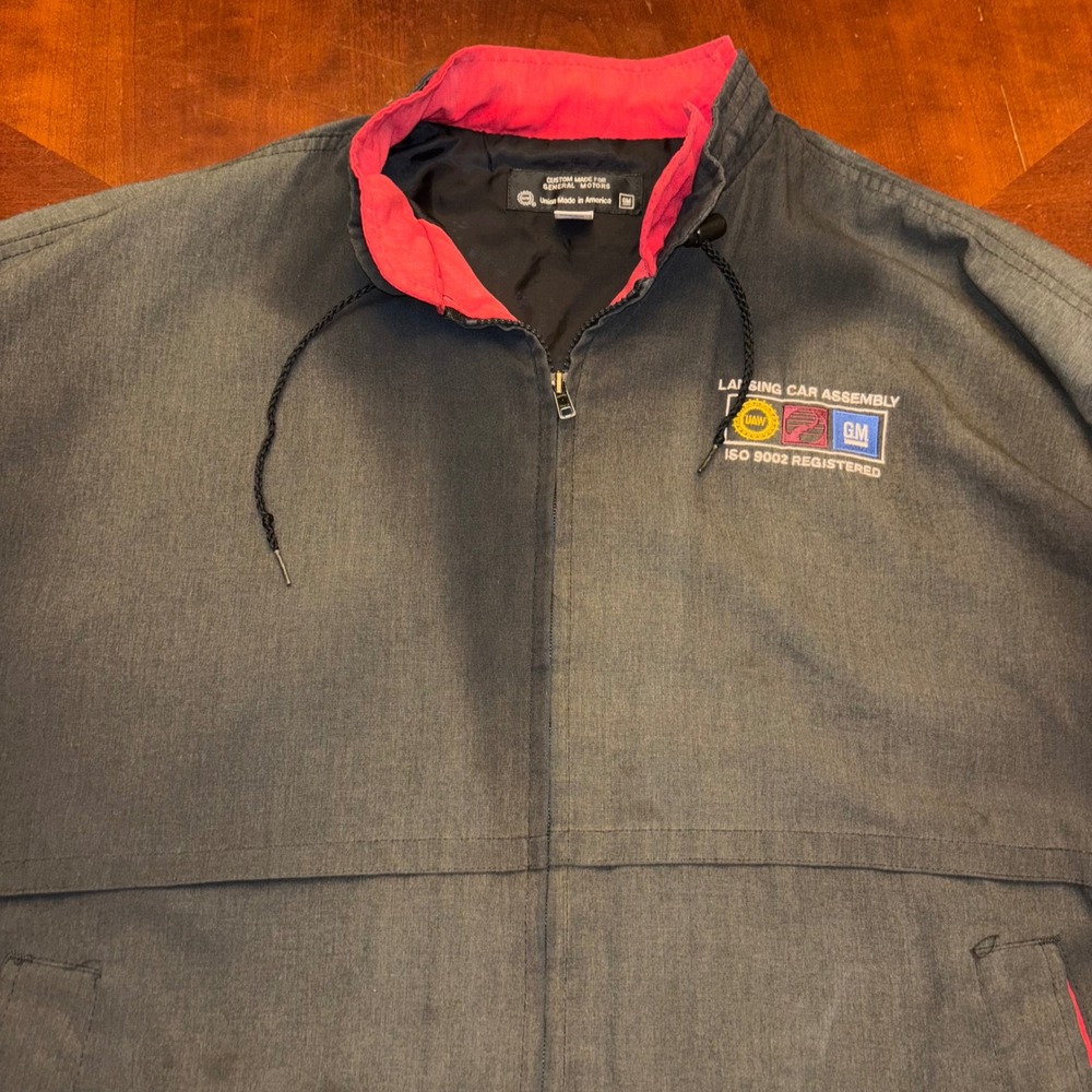 Vintage |‎ 2X | GM General Motors Lansing Car Assembly UAW Jacket